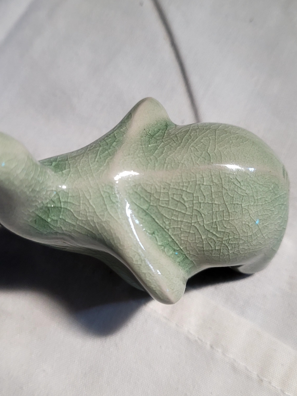 Ceramic Elephant Figurine - Mint Green - Unbranded - Picture 8 of 10